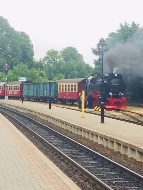 Mit der Brockenbahn auf den Brocken, Tagestour-Harz